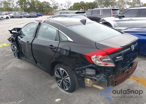 2017 Honda Civic Ex-T from USA, damaged, VIN 2HGFC1F39HH638510